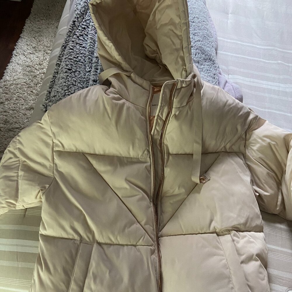 New Avec Les Filles, Off White Puffer
